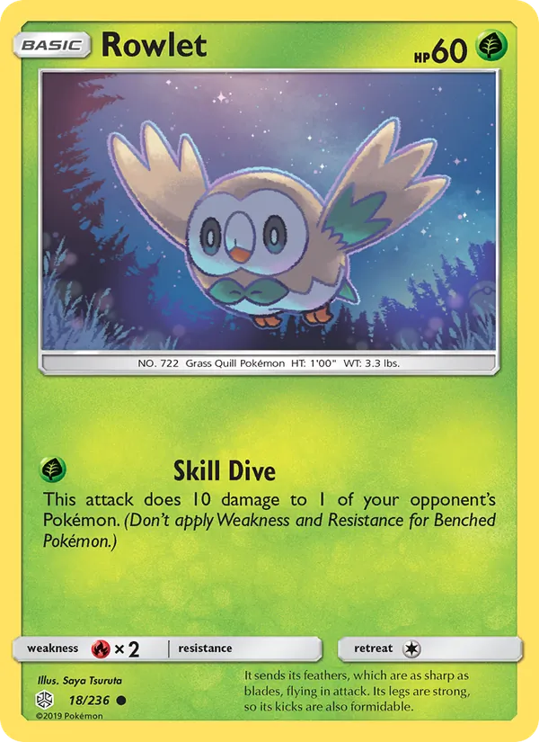 Rowlet – Cosmic Eclipse 18