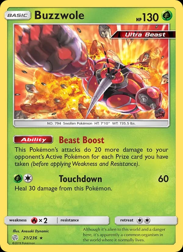 Buzzwole – Cosmic Eclipse 21