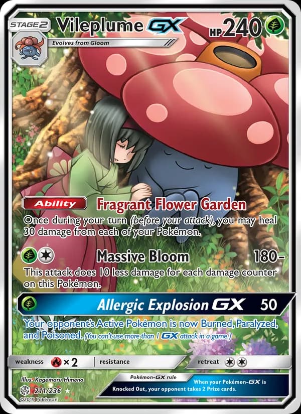 Vileplume GX – Cosmic Eclipse 211
