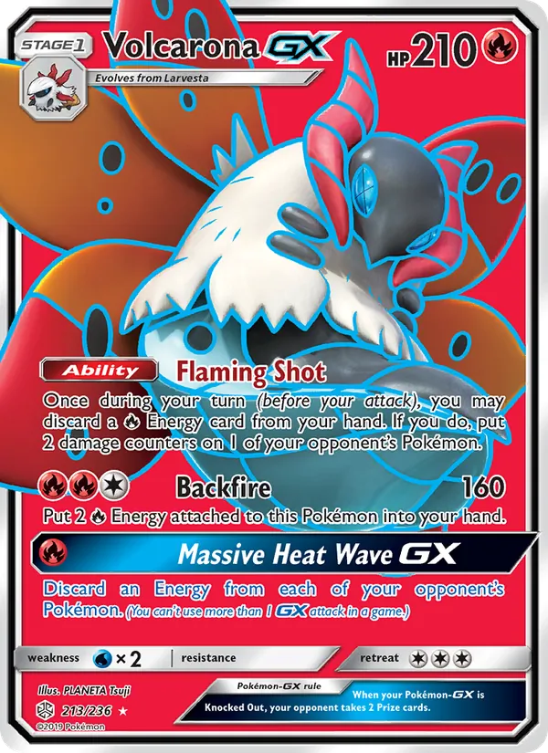 Volcarona GX – Cosmic Eclipse 213