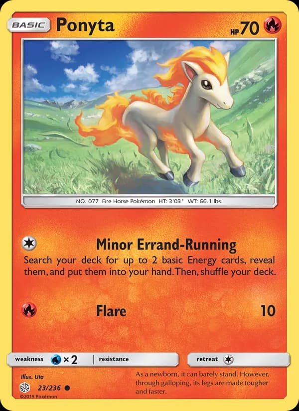 Ponyta – Cosmic Eclipse 23