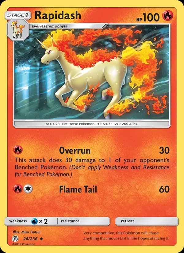 Rapidash – Cosmic Eclipse 24