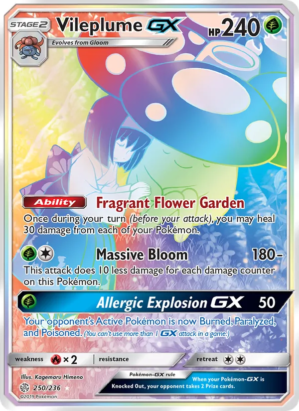 Vileplume GX – Cosmic Eclipse 250