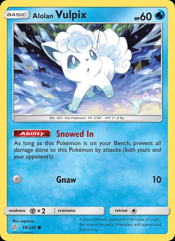 Alolan Vulpix – Cosmic Eclipse 39