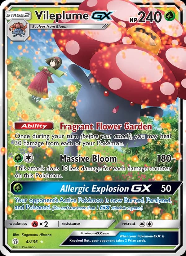 Vileplume GX – Cosmic Eclipse 4