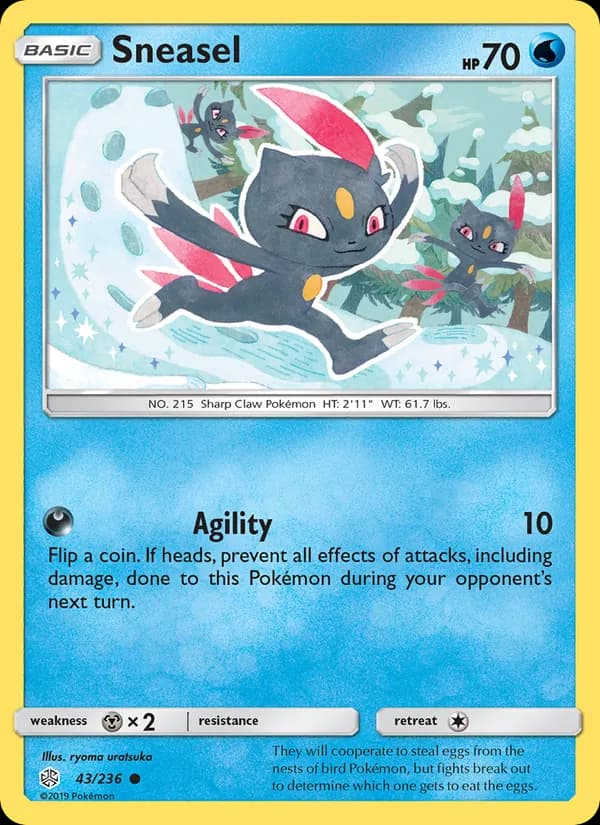Sneasel – Cosmic Eclipse 43