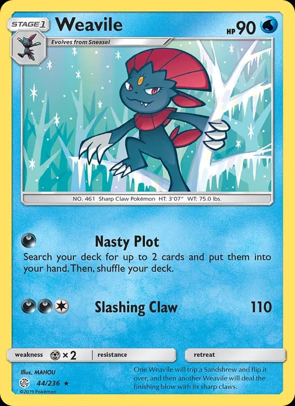 Weavile – Cosmic Eclipse 44