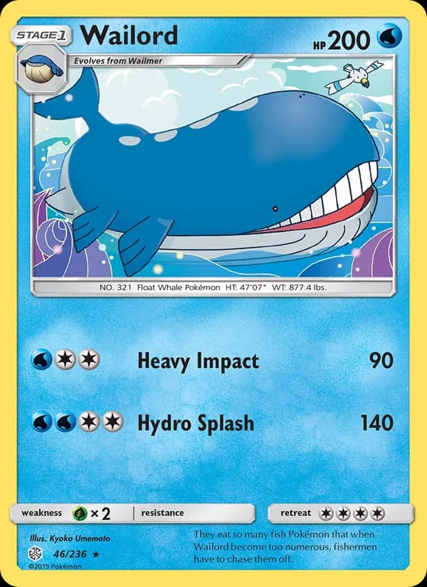Wailord – Cosmic Eclipse 46