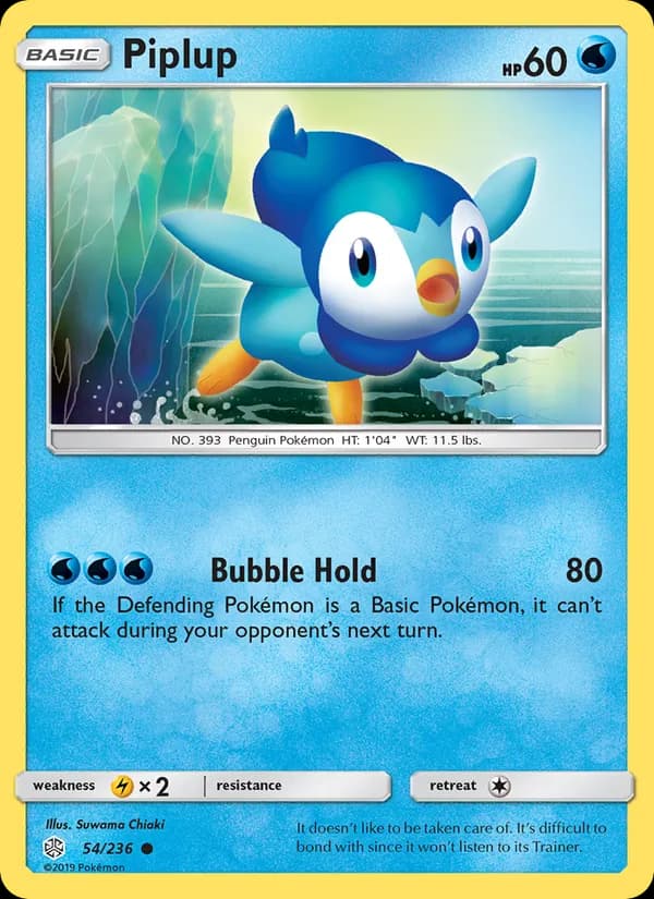 Piplup – Cosmic Eclipse 54