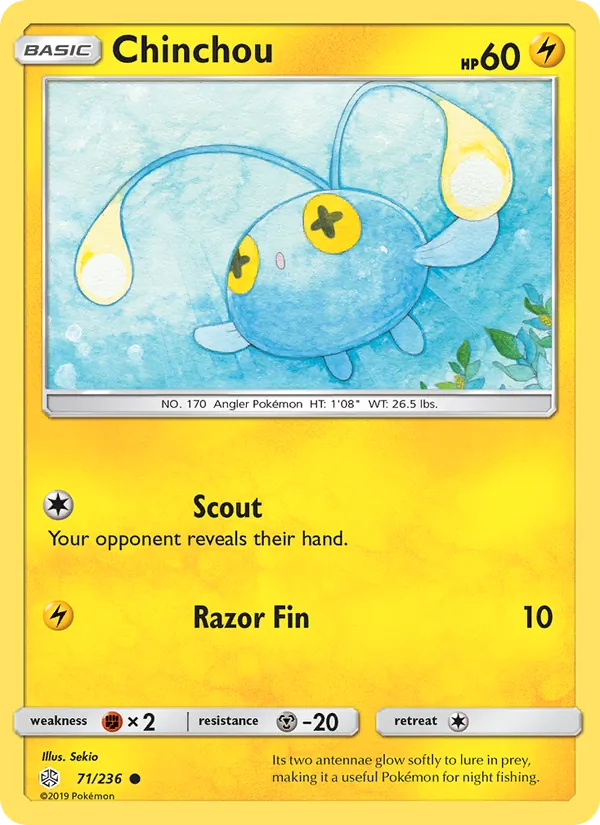 Chinchou – Cosmic Eclipse 71