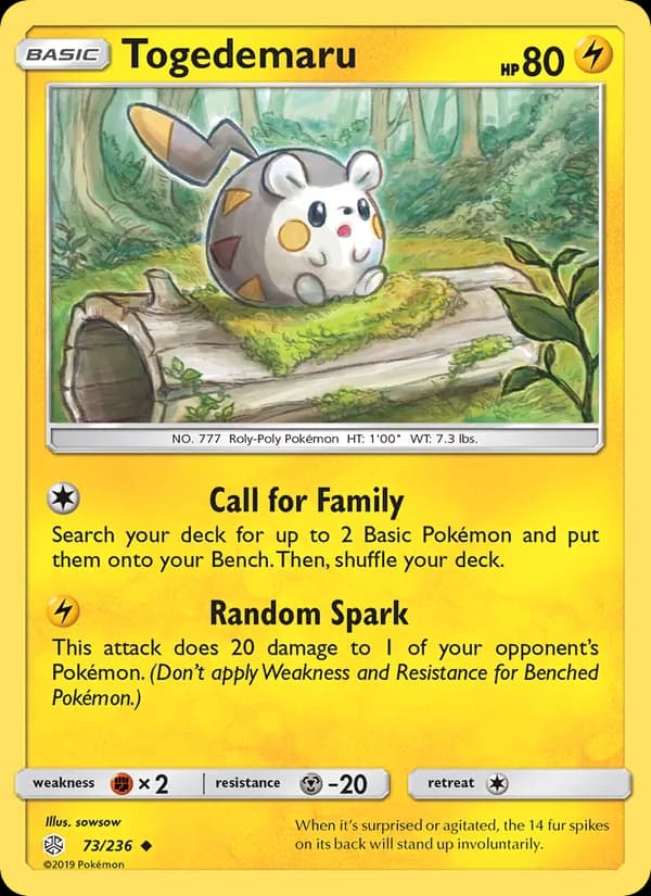 Togedemaru – Cosmic Eclipse 73