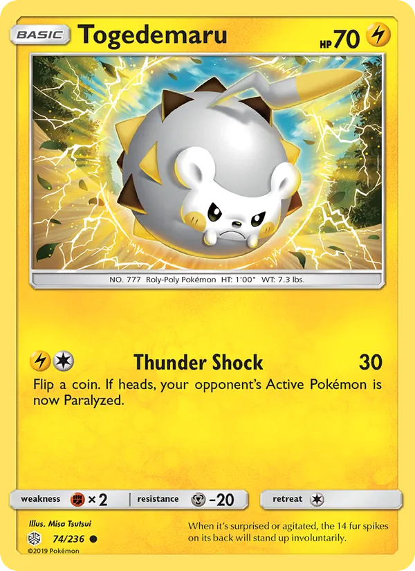 Togedemaru – Cosmic Eclipse 74