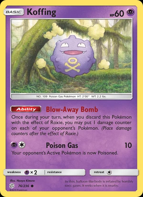 Koffing – Cosmic Eclipse 76
