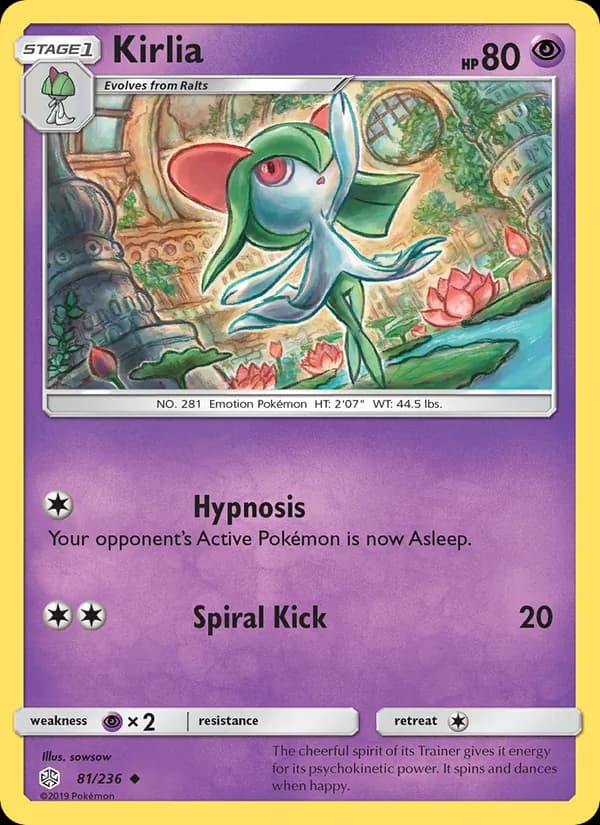 Kirlia – Cosmic Eclipse 81