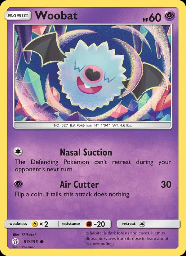 Woobat – Cosmic Eclipse 87
