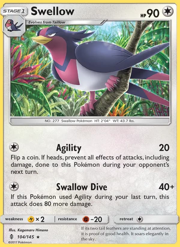 Swellow – Guardians Rising 104