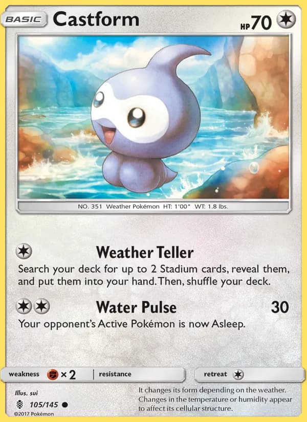 Castform – Guardians Rising 105