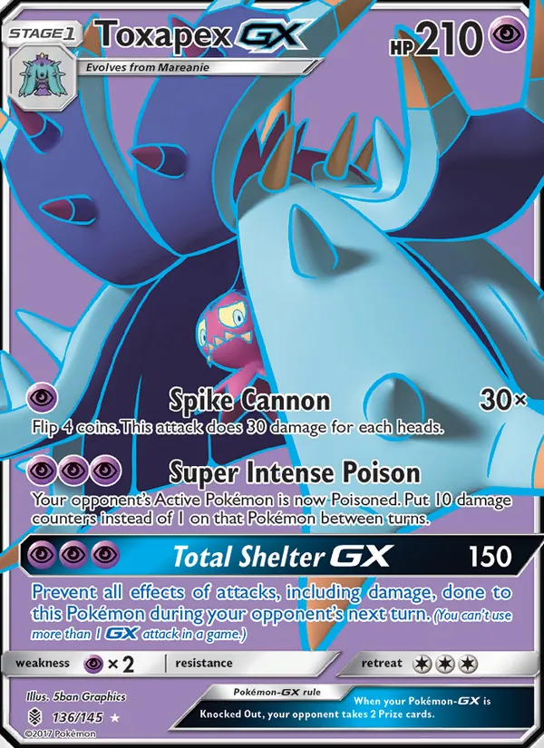 Toxapex GX – Guardians Rising 136
