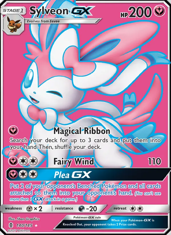 Sylveon GX – Guardians Rising 140