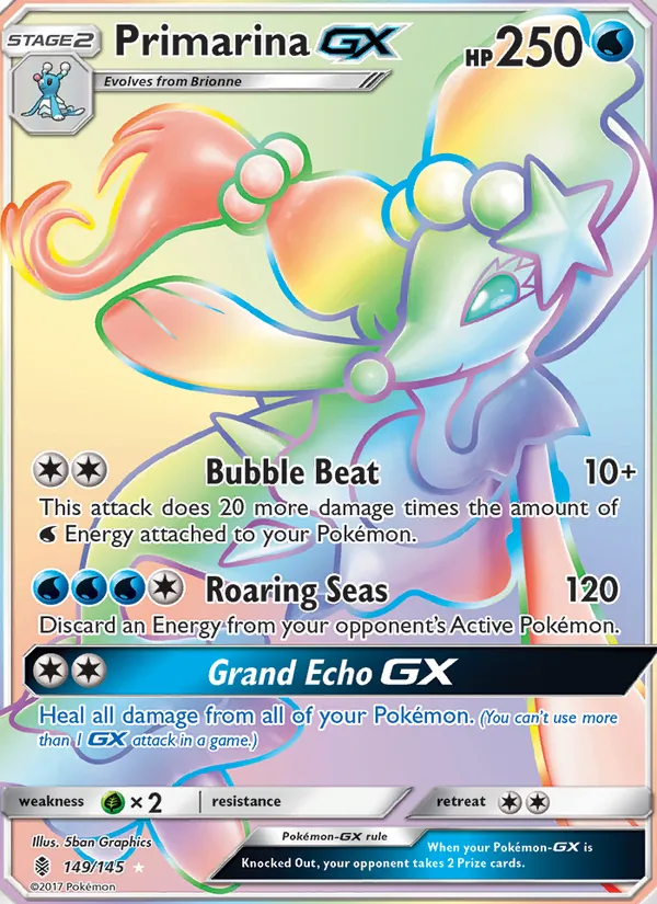 Primarina GX – Guardians Rising 149