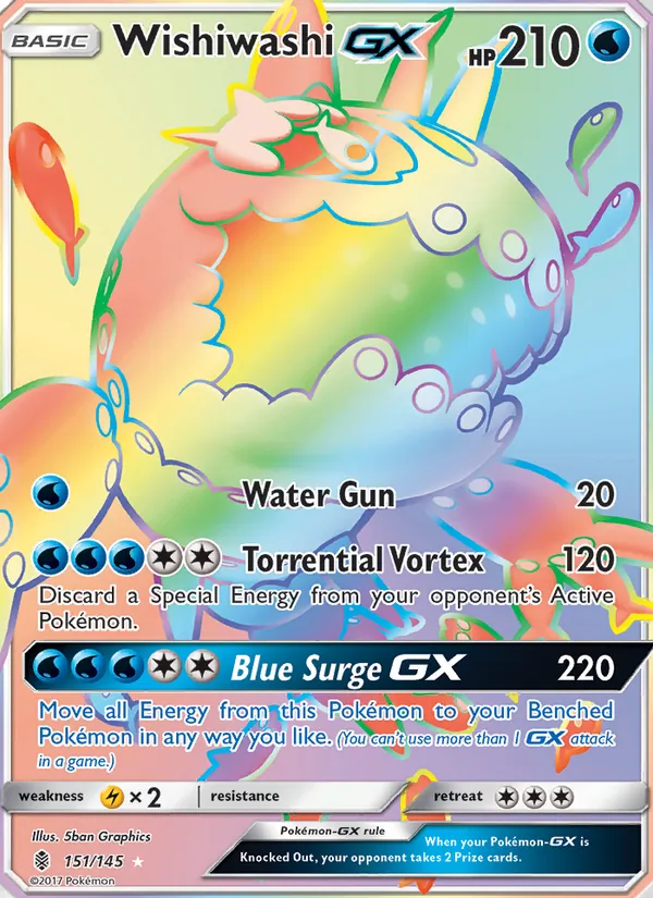 Wishiwashi GX – Guardians Rising 151