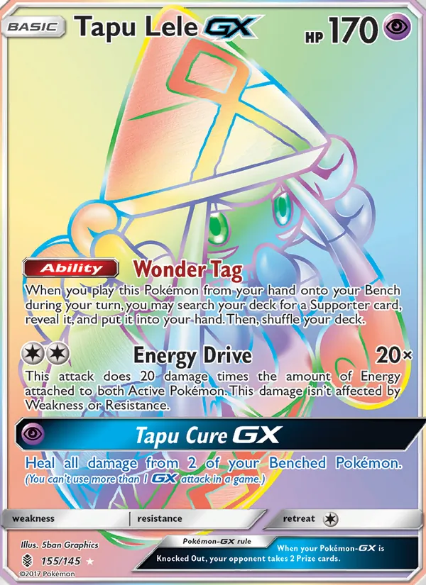 Tapu Lele GX – Guardians Rising 155