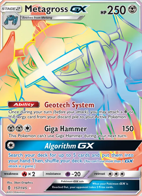 Metagross GX – Guardians Rising 157