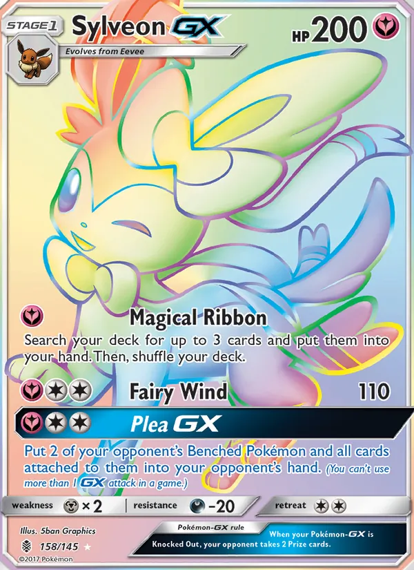 Sylveon GX – Guardians Rising 158