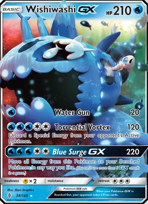 Wishiwashi GX – Guardians Rising 38