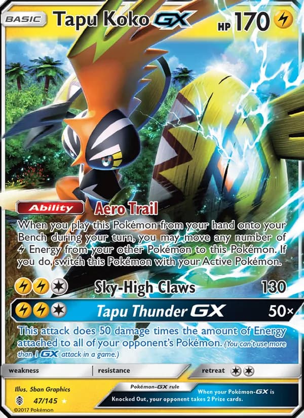 Tapu Koko GX – Guardians Rising 47