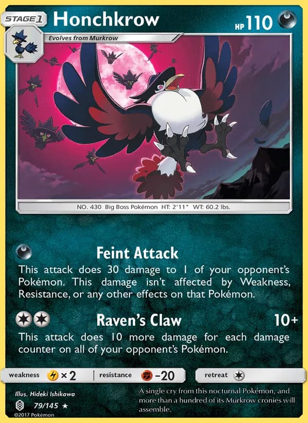 Honchkrow – Guardians Rising 79
