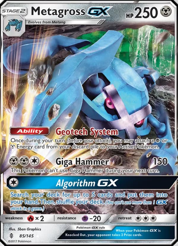 Metagross GX – Guardians Rising 85