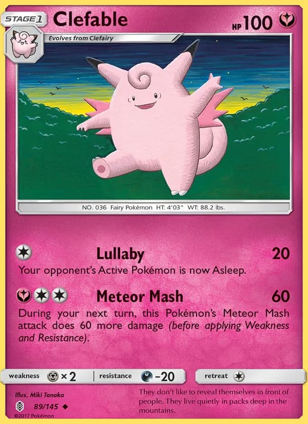 Clefable – Guardians Rising 89