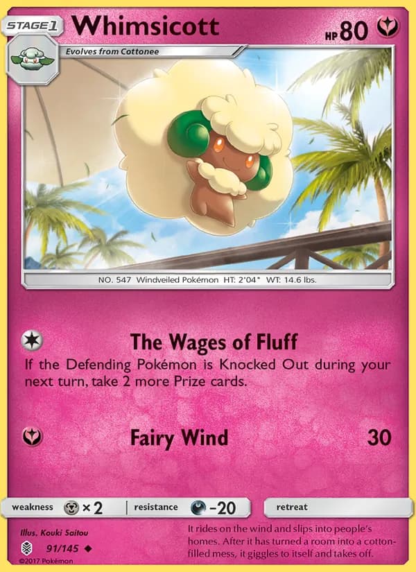 Whimsicott – Guardians Rising 91