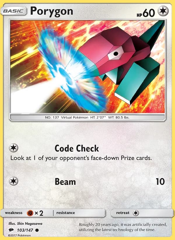 Porygon – Burning Shadows 103