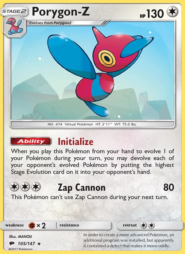 Porygon-Z – Burning Shadows 105