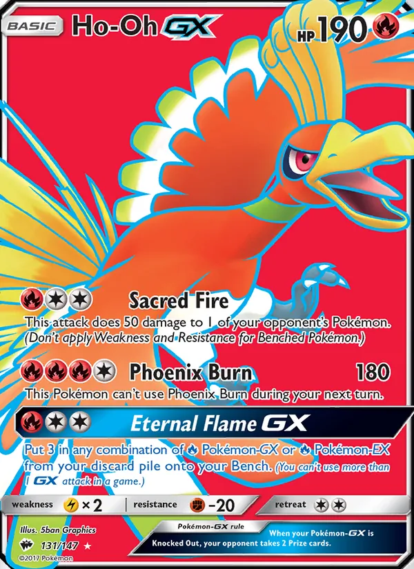 Ho-Oh GX – Burning Shadows 131