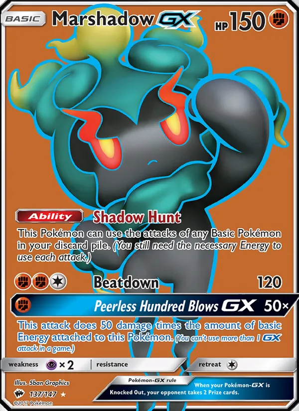Marshadow GX – Burning Shadows 137