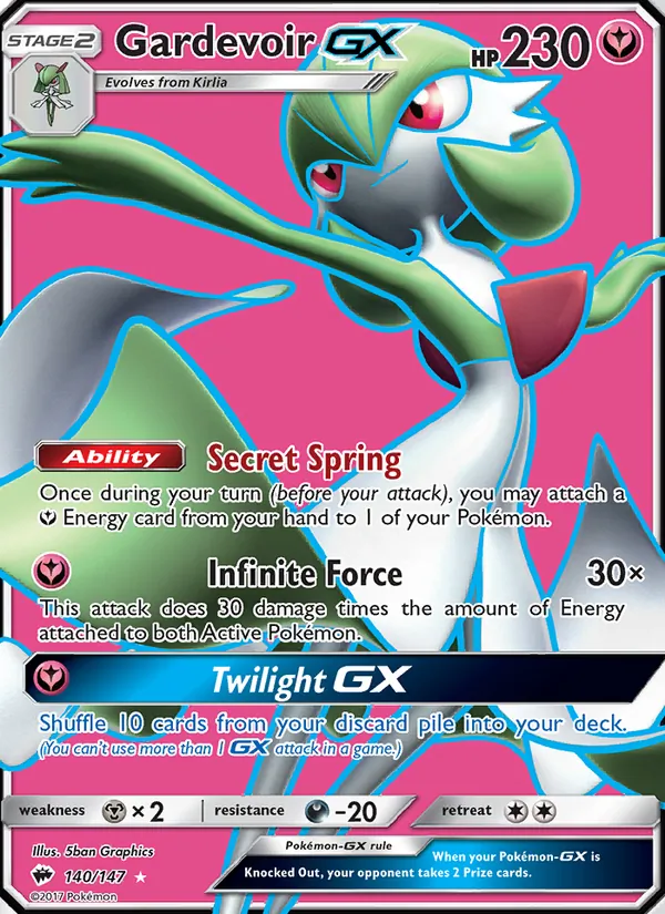 Gardevoir GX – Burning Shadows 140