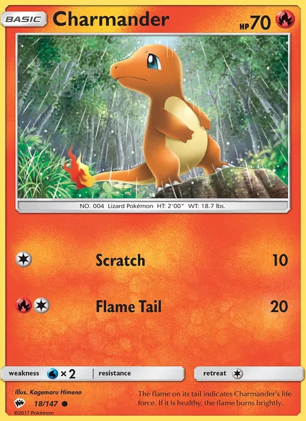 Charmander – Burning Shadows 18