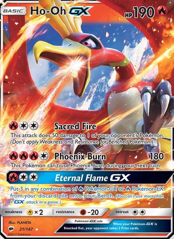 Ho-Oh GX – Burning Shadows 21