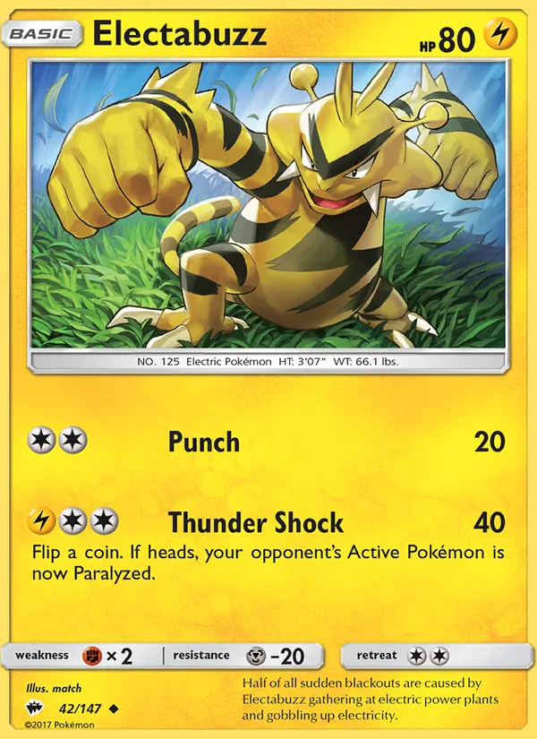Electabuzz – Burning Shadows 42