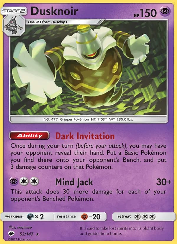 Dusknoir – Burning Shadows 53