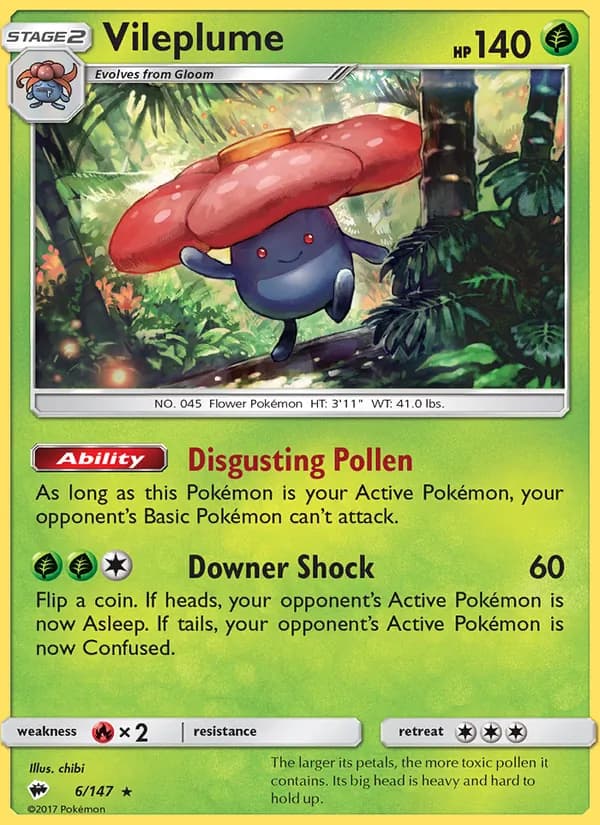 Vileplume – Burning Shadows 6