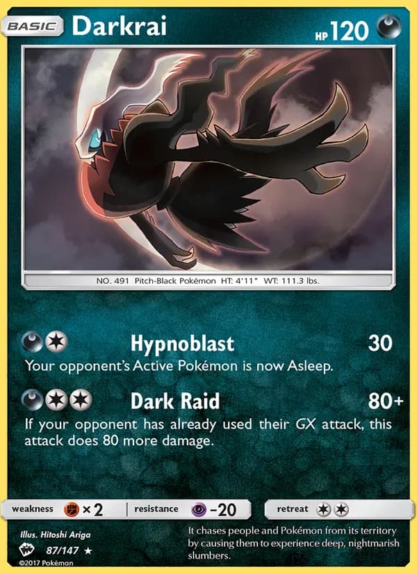 Darkrai – Burning Shadows 87