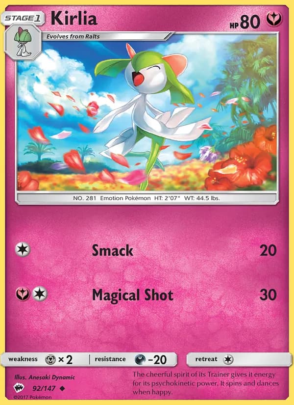 Kirlia – Burning Shadows 92