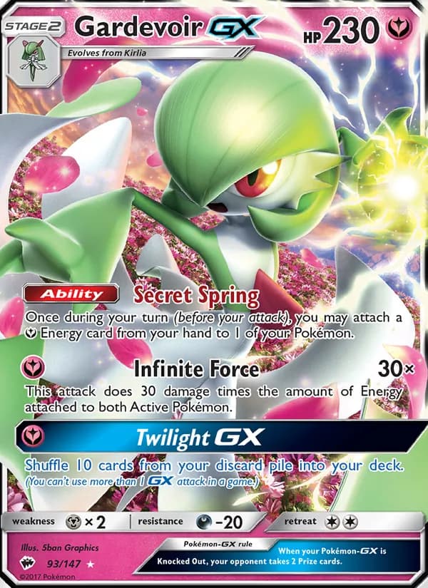Gardevoir GX – Burning Shadows 93