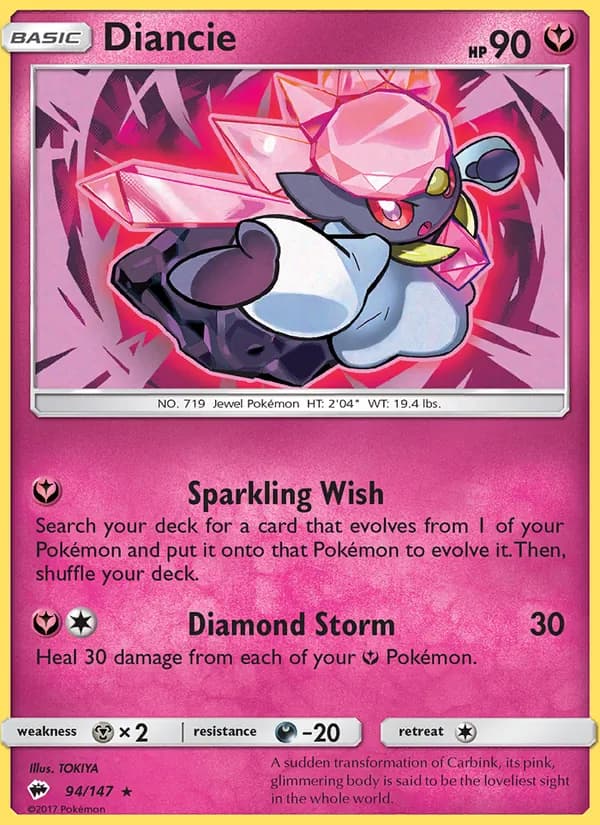 Diancie – Burning Shadows 94