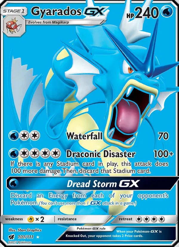 Gyarados GX – Crimson Invasion 101