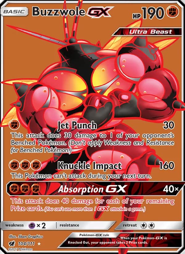 Buzzwole GX – Crimson Invasion 104
